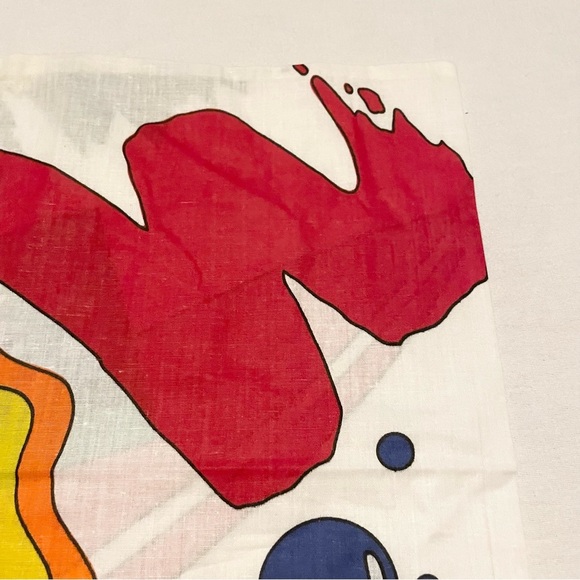 Vintage Multi Coloured Crayon and Pencil Patterned Pillow Case - Picture 6 of 13